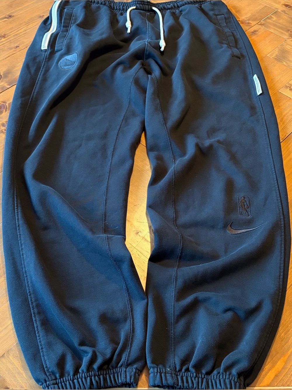 Nike Golden State Warriors Standard Issue Black Sweatpants / Joggers Men’s Large